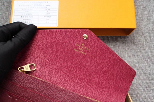 LVコピーウォレット素材ディテール